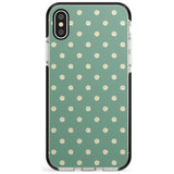 Daisy Pattern - Teal Cute Floral Daisy Design Pink Fade Impact Phone Case for iPhone X XS Max XR