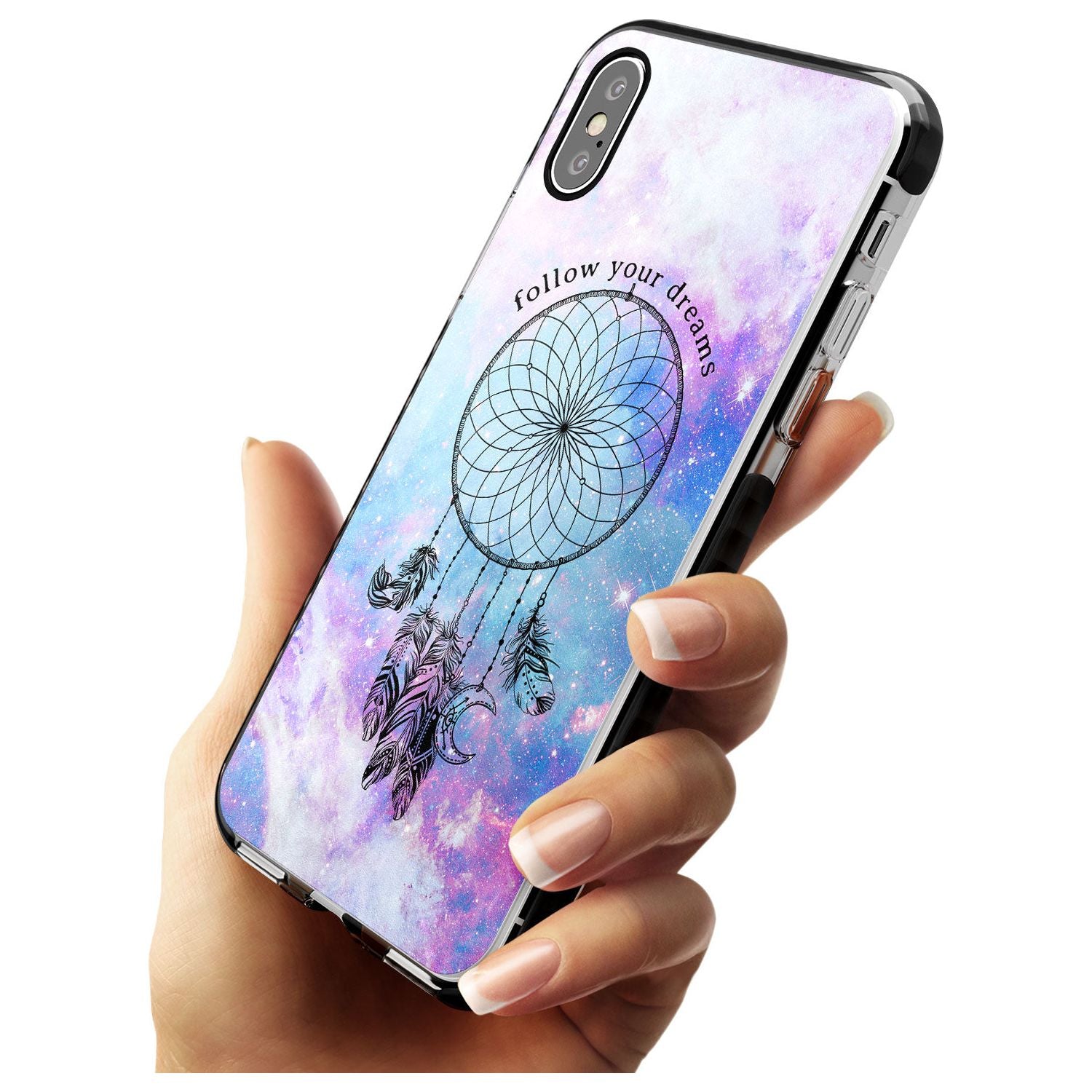 Simple Galaxy Pattern Dreamcatcher iPhone Case   Phone Case - Case Warehouse