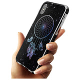 Dreamcatcher Space Stars Galaxy Print Black Impact Phone Case for iPhone X XS Max XR