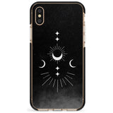 Small Moon Mandala Pink Fade Impact Phone Case for iPhone X XS Max XR