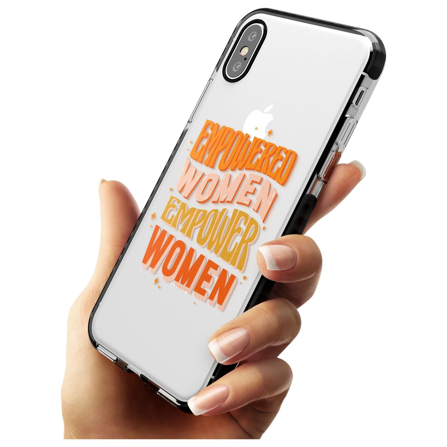 Empowered Women Black Impact Phone Case for iPhone X XS Max XR