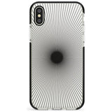 Abstract Lines: Sunburst Pink Fade Impact Phone Case for iPhone X XS Max XR