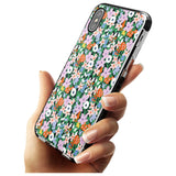 Jazzy Floral Mix: Solid Pink Fade Impact Phone Case for iPhone X XS Max XR