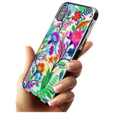 Floral Vibe Black Impact Phone Case for iPhone X XS Max XR