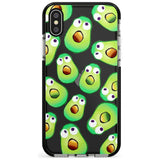 Shocked Avocados Black Impact Phone Case for iPhone X XS Max XR