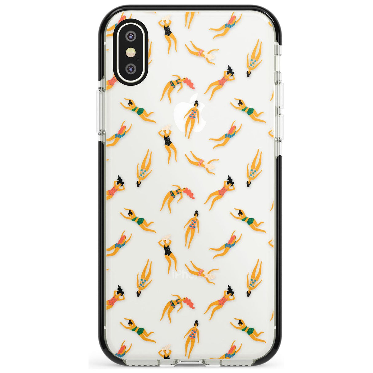 Beach Ready Black Impact Phone Case for iPhone X XS Max XR