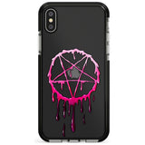 Pentagram of Blood Black Impact Phone Case for iPhone X XS Max XR