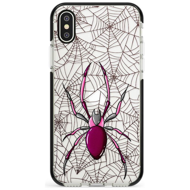 Arachnophobia Black Impact Phone Case for iPhone X XS Max XR