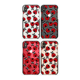 Ladybug Pattern Phone Case for iPhone X XS Max XR