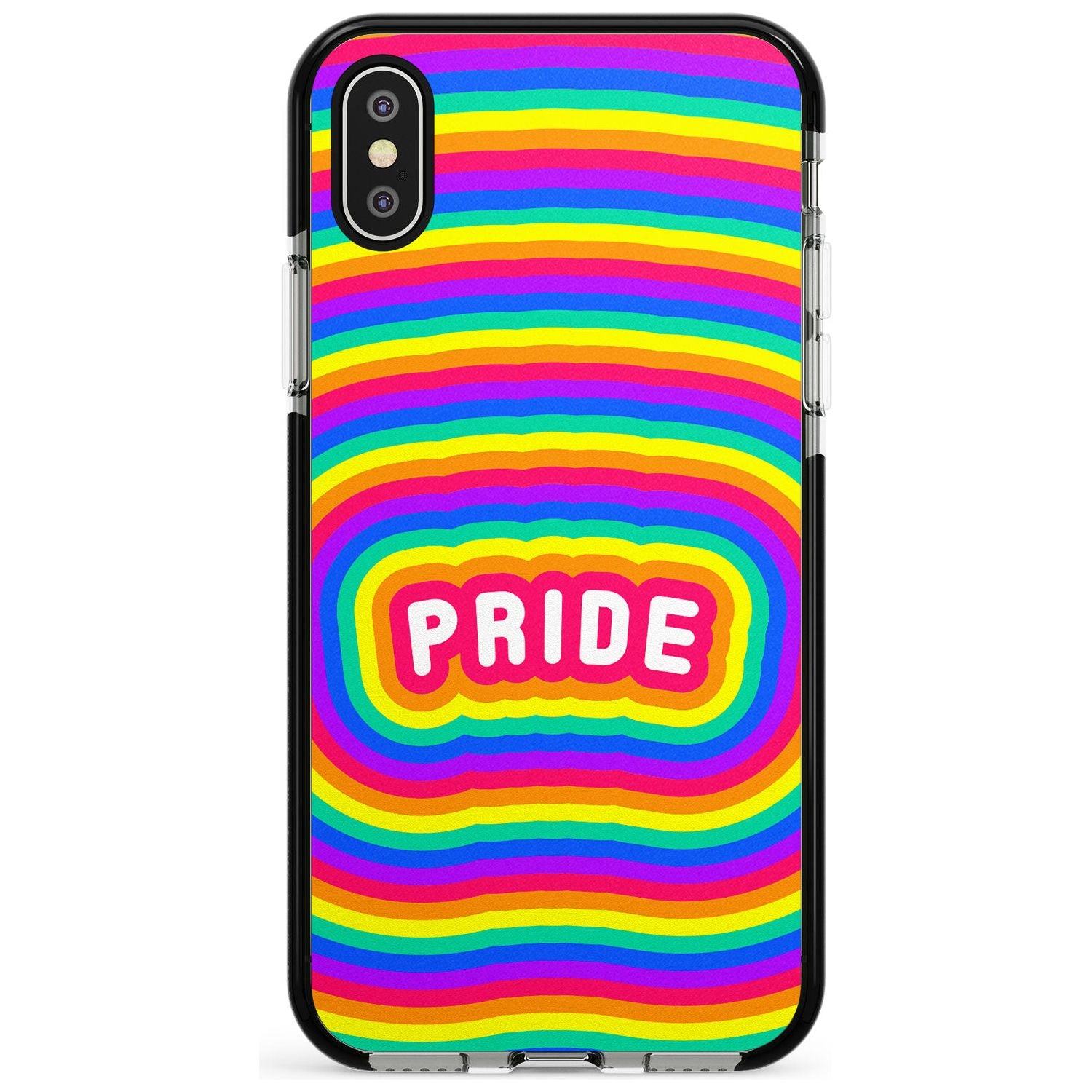 Pride Black Impact Phone Case for iPhone X XS Max XR