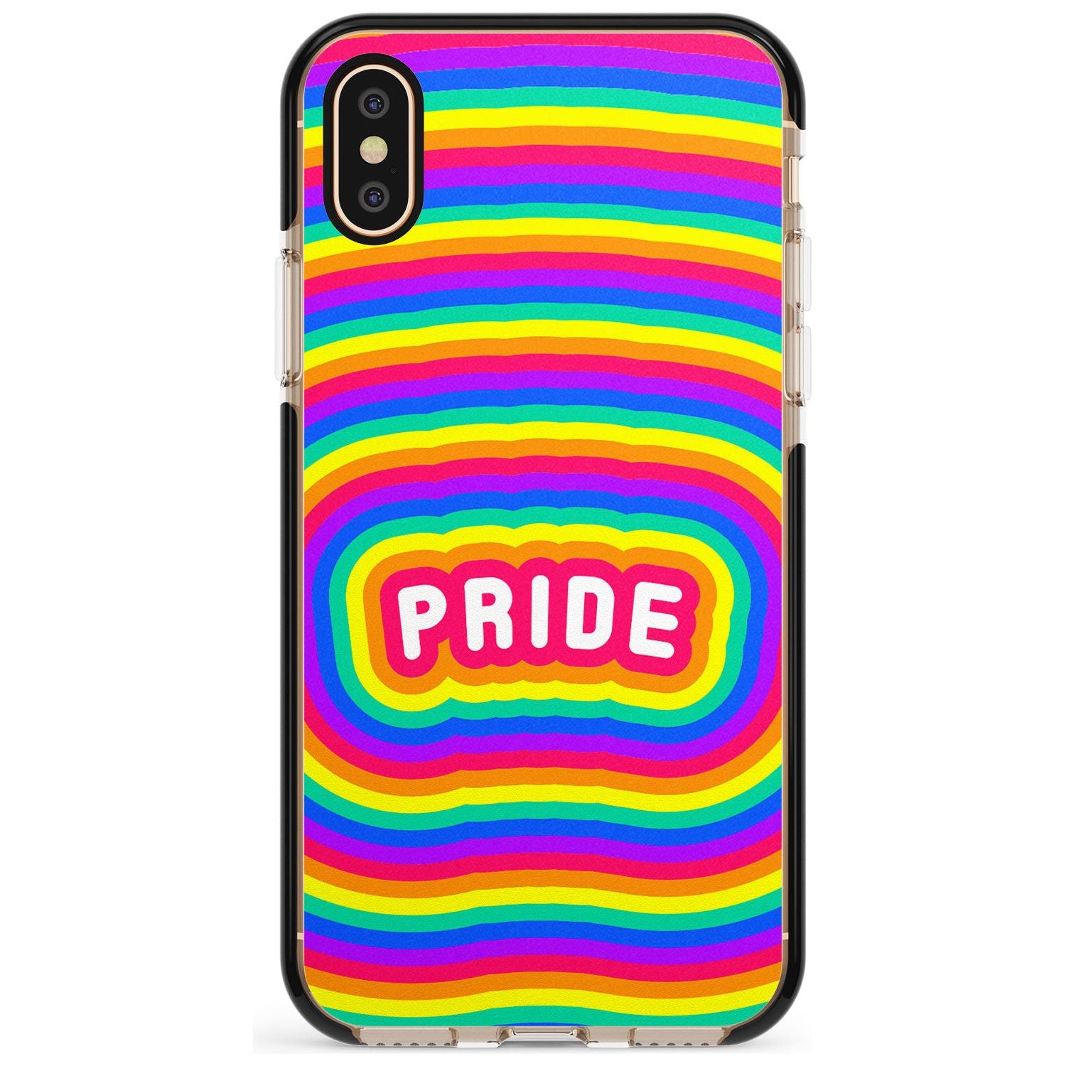 Pride Black Impact Phone Case for iPhone X XS Max XR