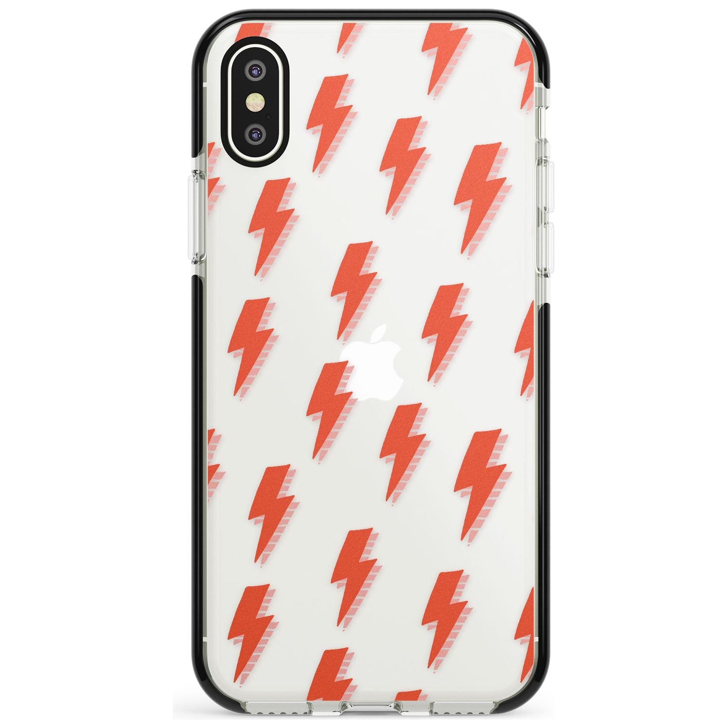 Pop Lightning Pink Fade Impact Phone Case for iPhone X XS Max XR