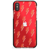 Pop Lightning Pink Fade Impact Phone Case for iPhone X XS Max XR