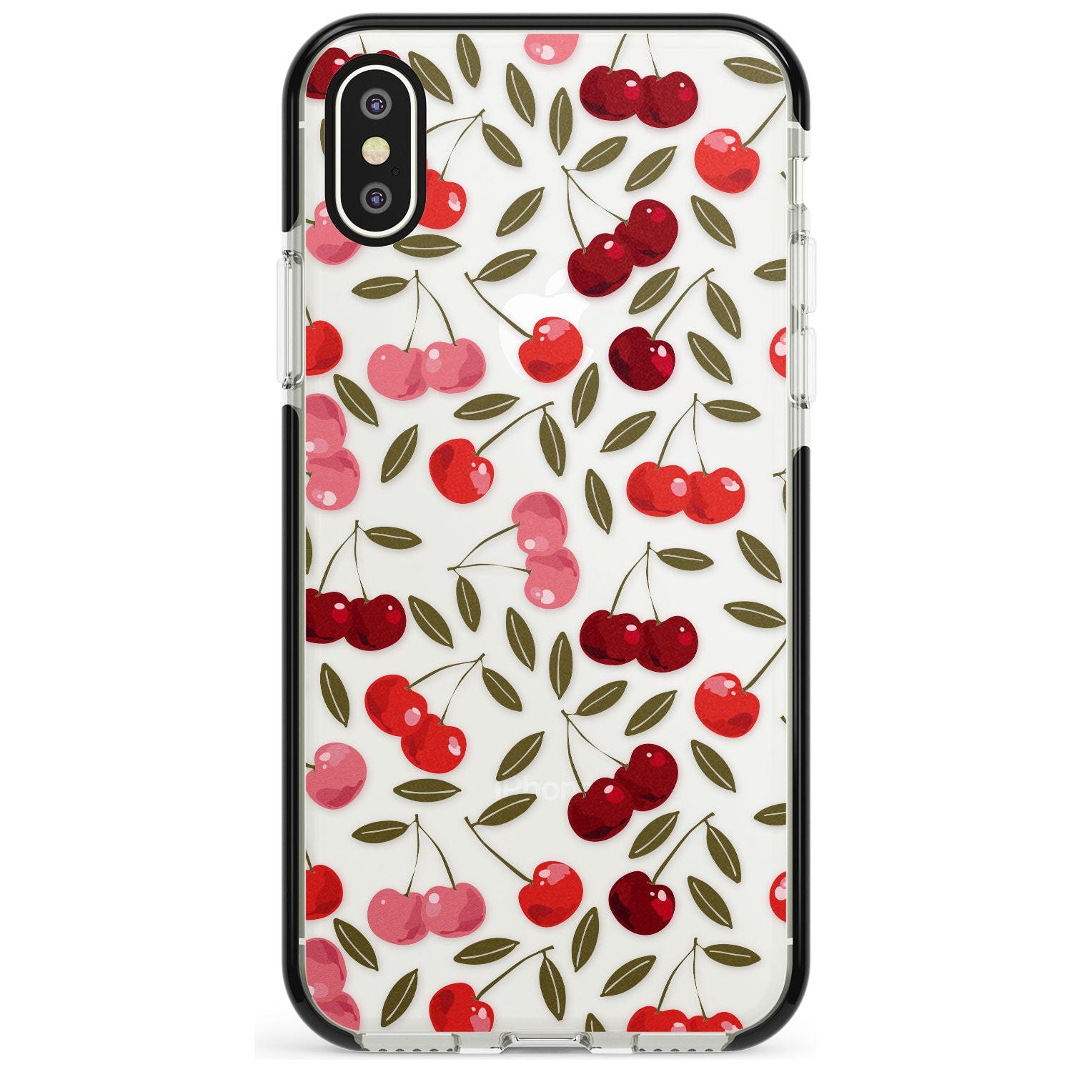 Cherry on top Black Impact Phone Case for iPhone X XS Max XR