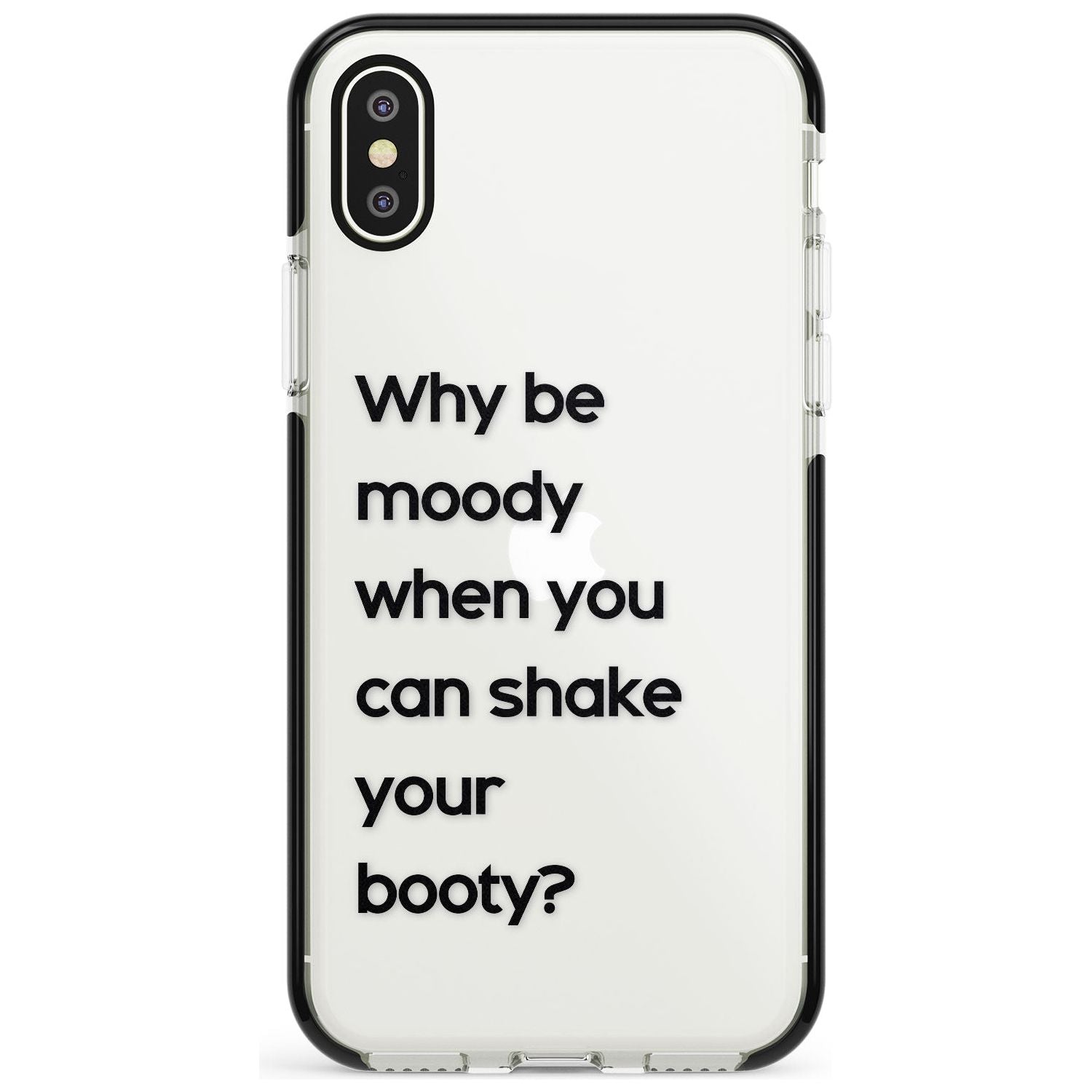 Why be moody? Pink Fade Impact Phone Case for iPhone X XS Max XR