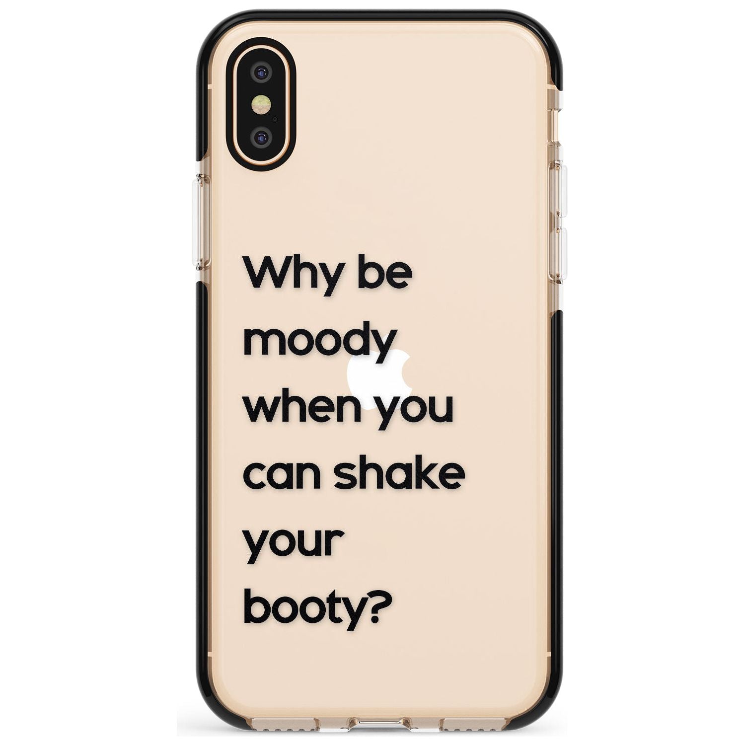 Why be moody? Pink Fade Impact Phone Case for iPhone X XS Max XR