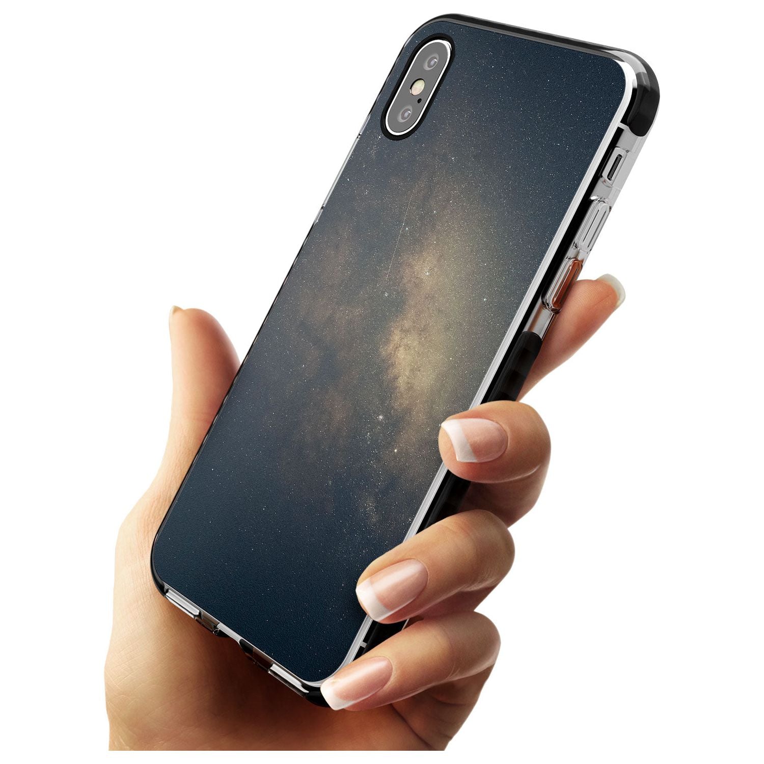 Night Sky Photograph Black Impact Phone Case for iPhone X XS Max XR