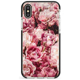 Pink Peonies iPhone Case  Black Impact Phone Case - Case Warehouse