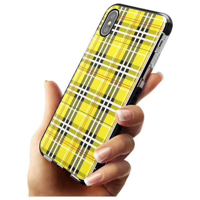 Yellow Plaid iPhone Case   Phone Case - Case Warehouse