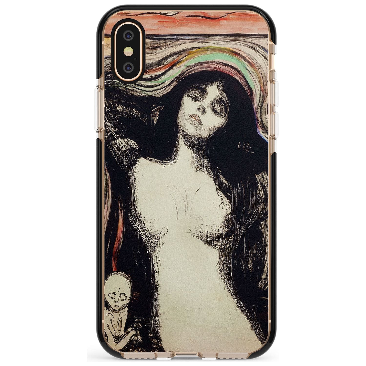 Madonna Black Impact Phone Case for iPhone X XS Max XR