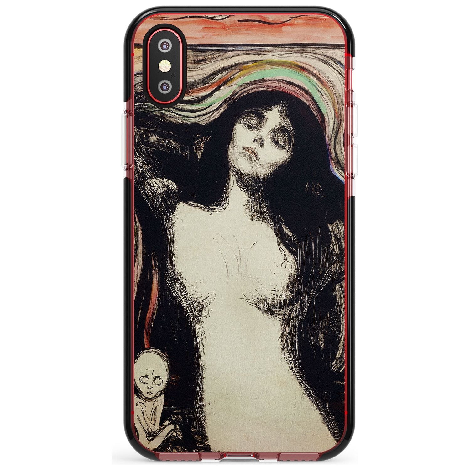 Madonna Black Impact Phone Case for iPhone X XS Max XR