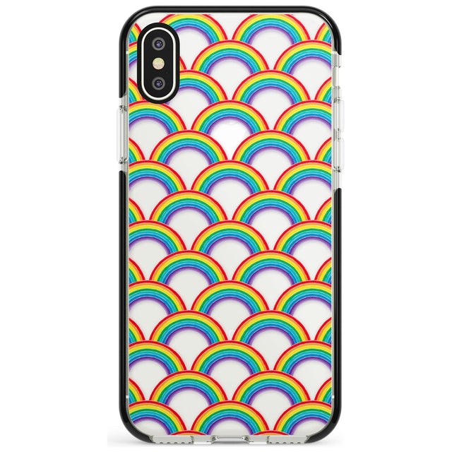 Somewhere over the rainbow Black Impact Phone Case for iPhone X XS Max XR
