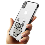 Rock 'til you drop Black Impact Phone Case for iPhone X XS Max XR