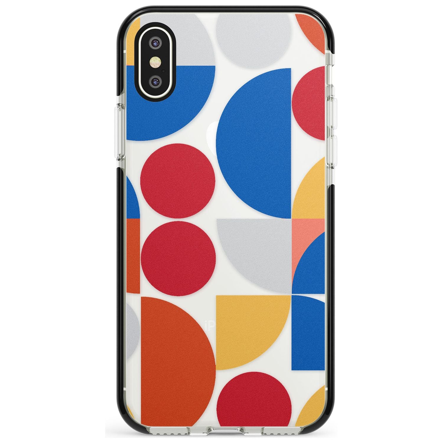 Abstract Colourful Mix Black Impact Phone Case for iPhone X XS Max XR