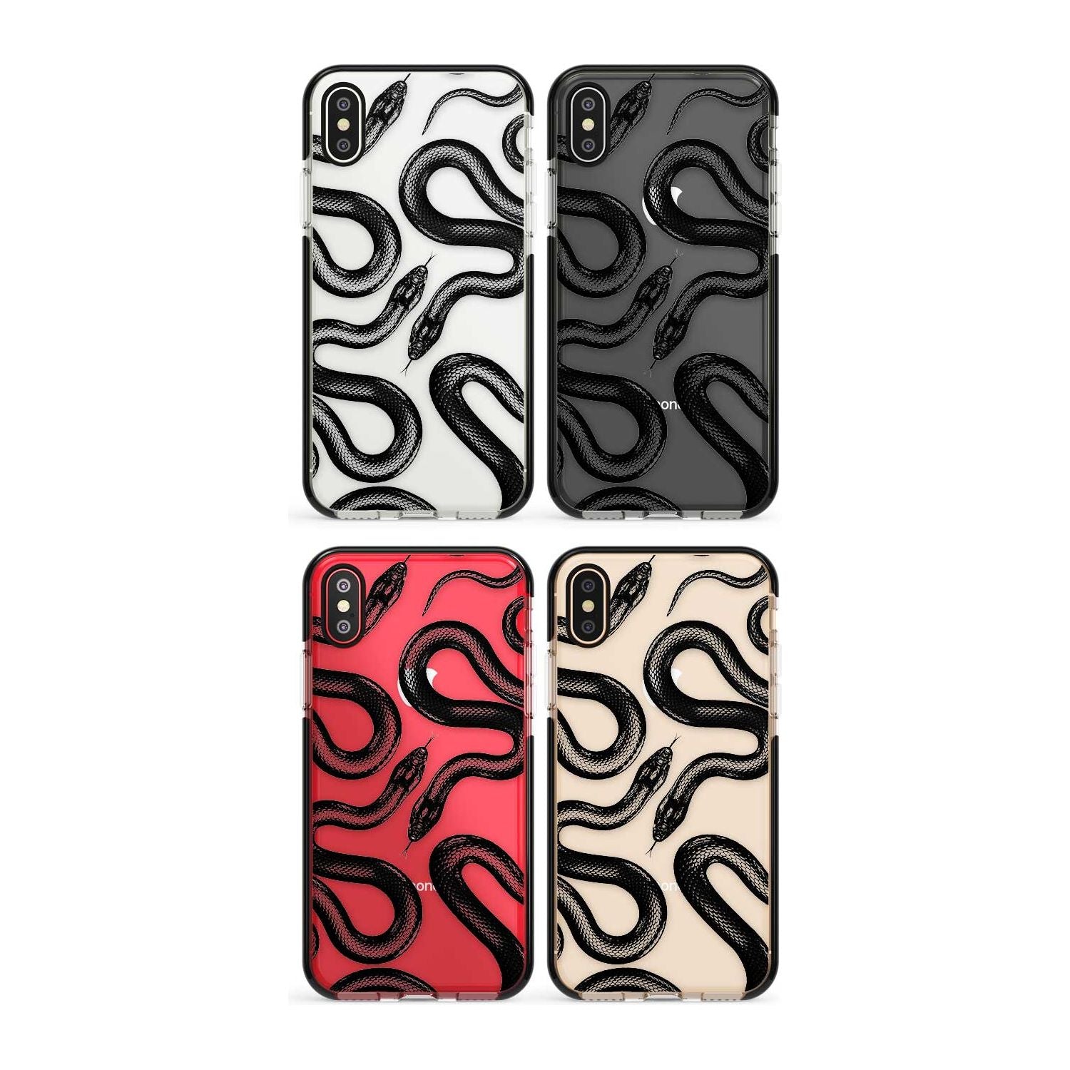 Snakes Phone Case for iPhone X XS Max XR