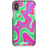 Pink Lava Pink Fade Impact Phone Case for iPhone X XS Max XR