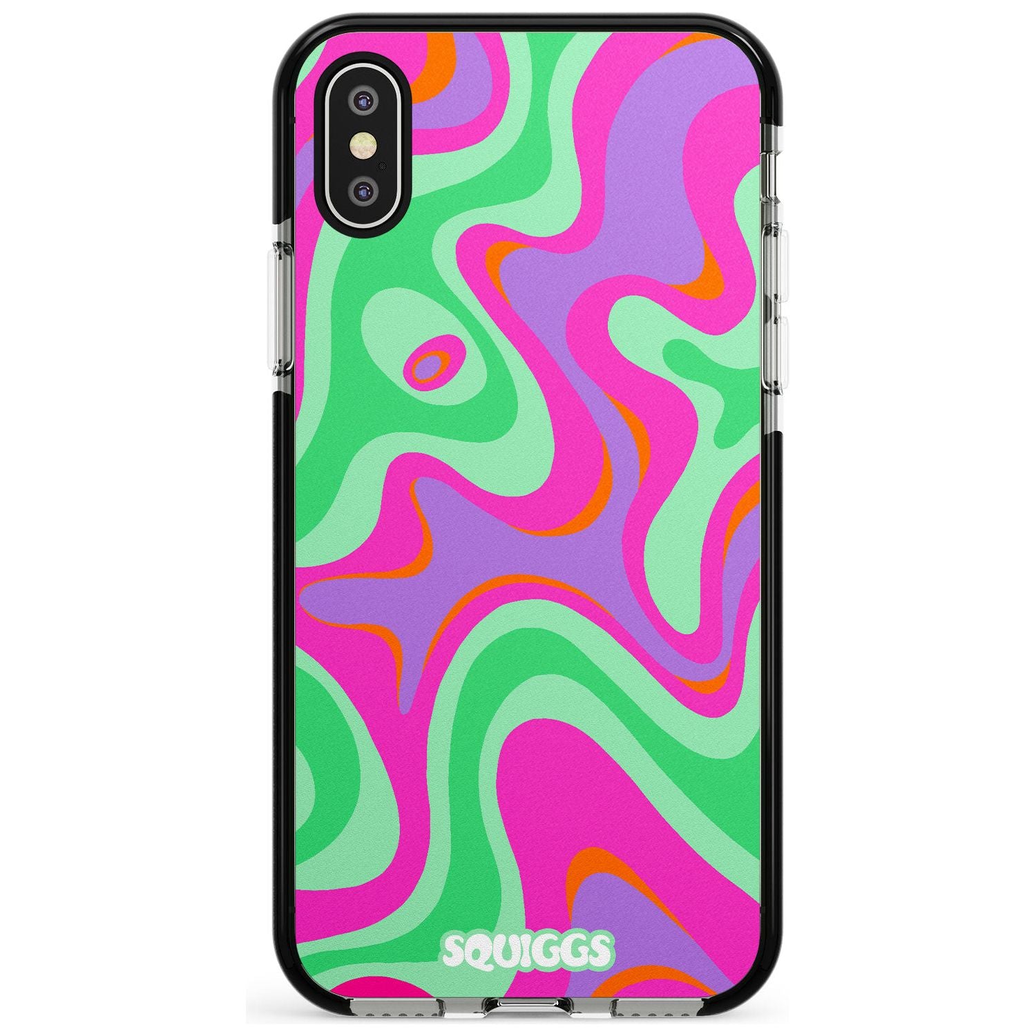 Pink Lava Pink Fade Impact Phone Case for iPhone X XS Max XR