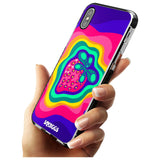 Strawberry Rainbow Pink Fade Impact Phone Case for iPhone X XS Max XR