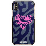 Broken Heart Pink Fade Impact Phone Case for iPhone X XS Max XR