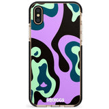 Purple River Pink Fade Impact Phone Case for iPhone X XS Max XR