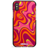 Hot Lava Pink Fade Impact Phone Case for iPhone X XS Max XR