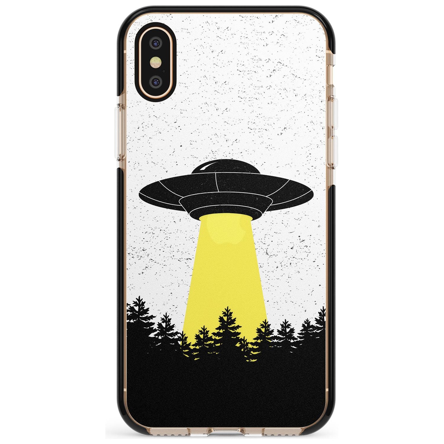 Forest Abduction Black Impact Phone Case for iPhone X XS Max XR