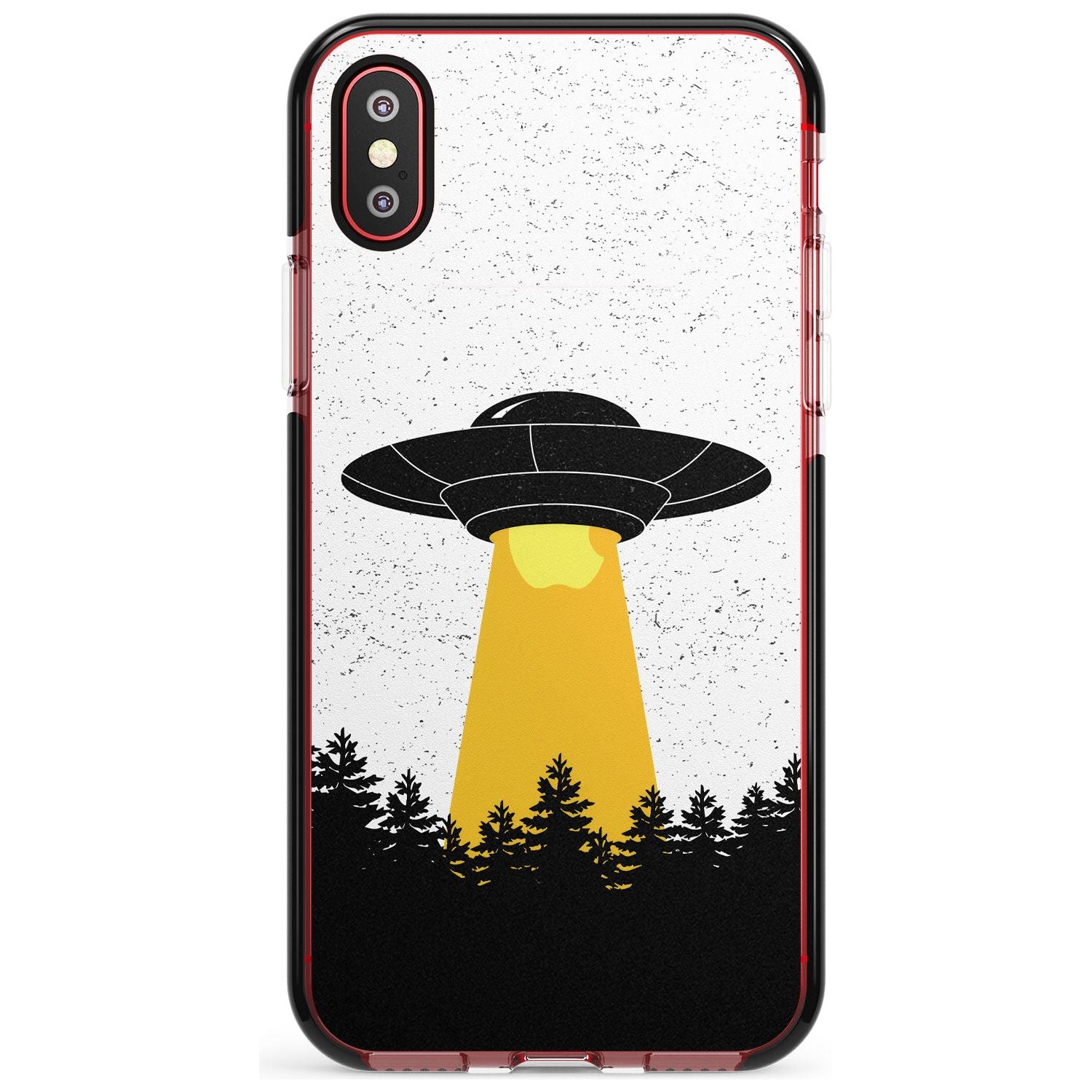 Forest Abduction Black Impact Phone Case for iPhone X XS Max XR