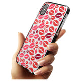 Lips Pattern Pink Fade Impact Phone Case for iPhone X XS Max XR