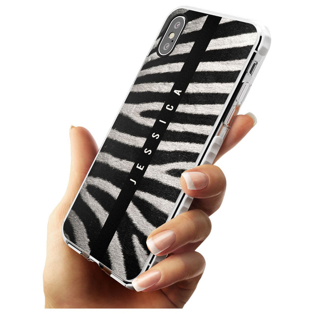 Zebra Print iPhone Case   Custom Phone Case - Case Warehouse