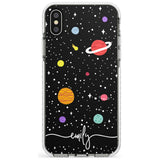 Custom Cute Cartoon Planets Slim TPU Phone Case Warehouse X XS Max XR