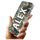 Classic Green Camo Slim TPU Phone Case Warehouse X XS Max XR