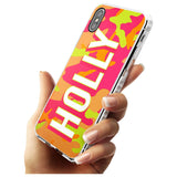 Colourful Neon Camo Slim TPU Phone Case Warehouse X XS Max XR