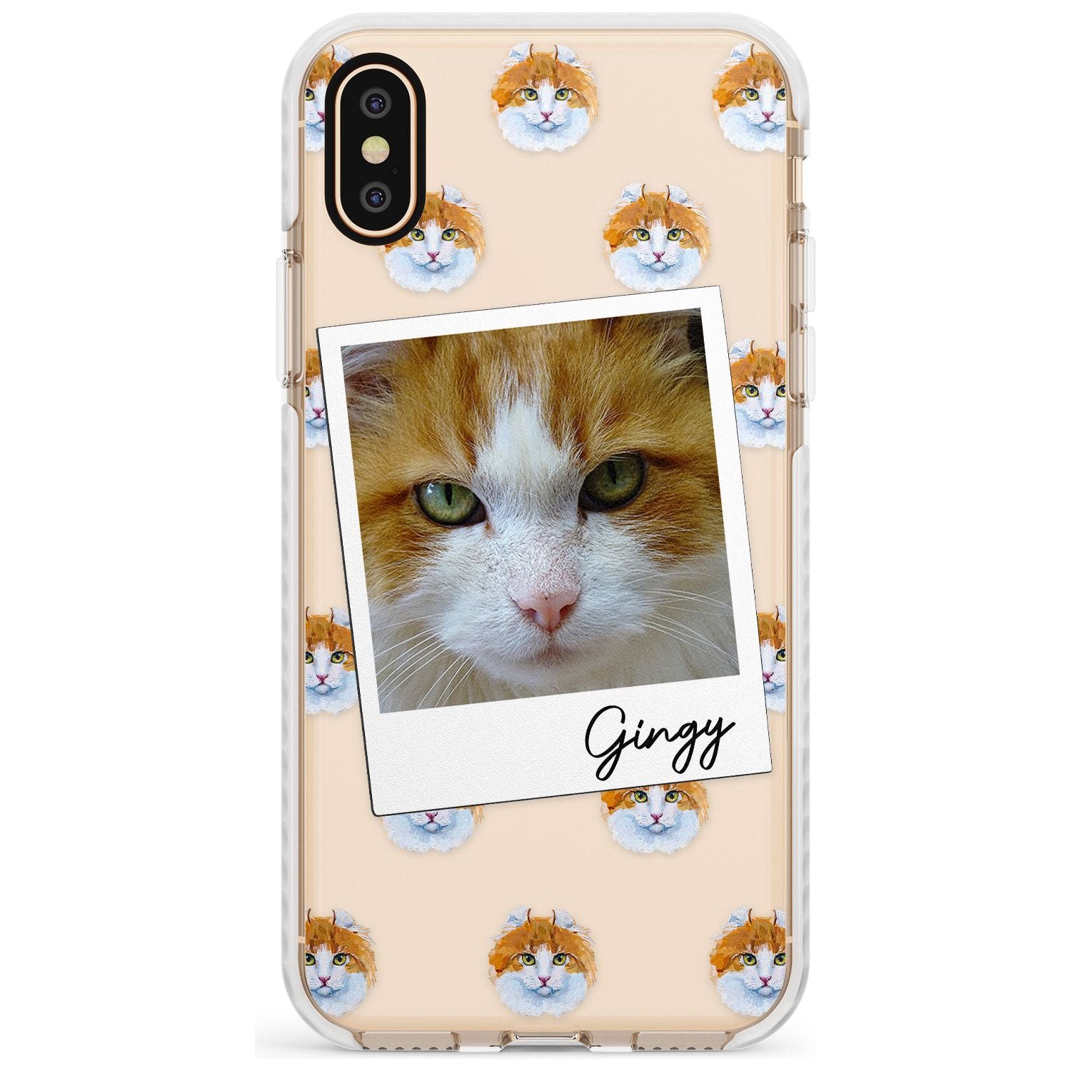 Personalised American Curl Photo Impact Phone Case for iPhone X XS Max XR