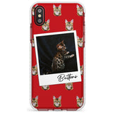 Personalised Bengal Cat Photo Impact Phone Case for iPhone X XS Max XR