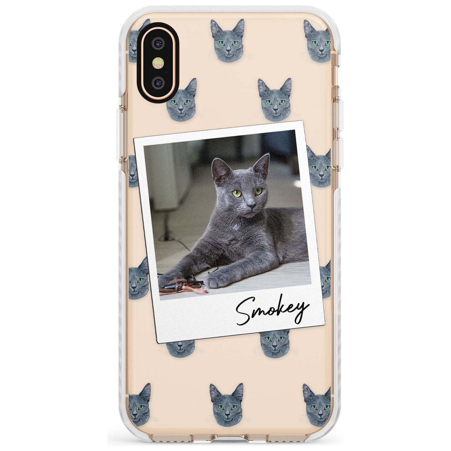 Personalised Korat Cat Photo Impact Phone Case for iPhone X XS Max XR