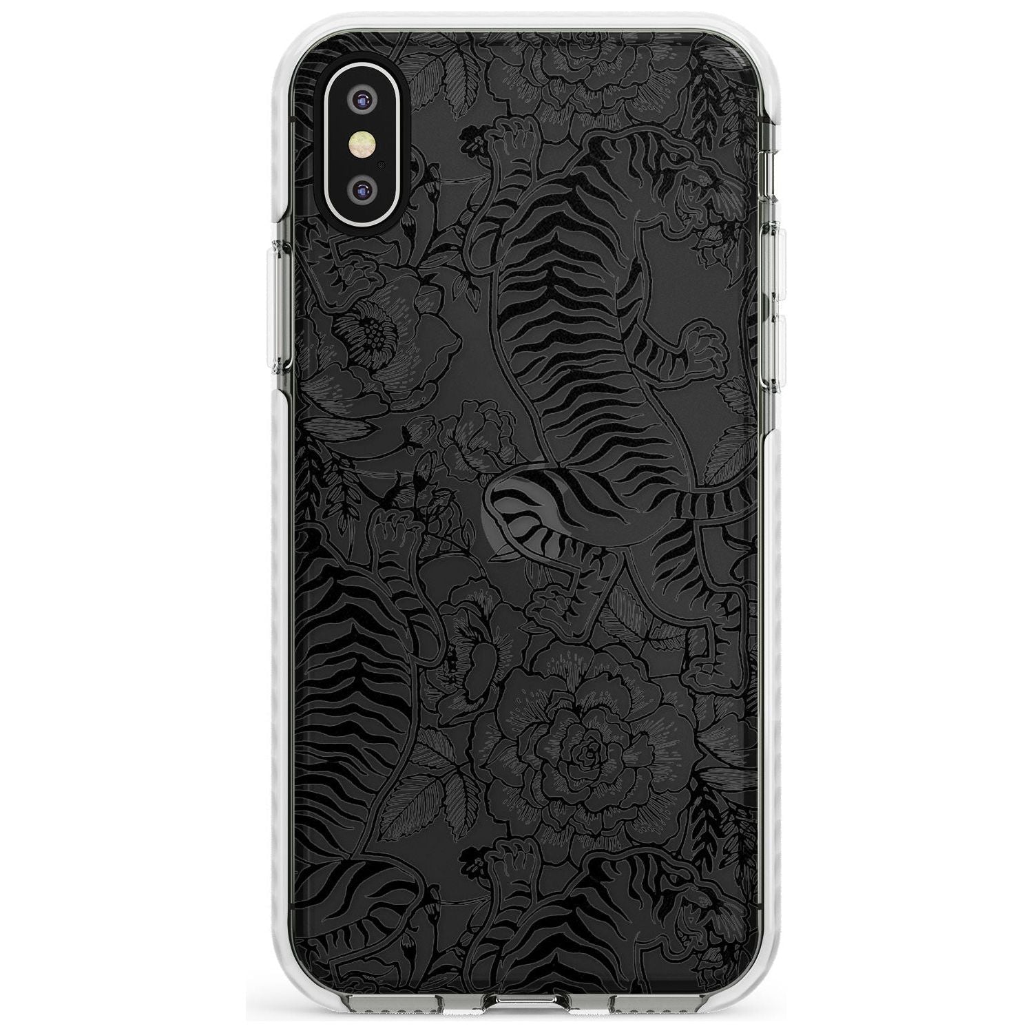 Personalised Chinese Tiger Pattern Impact Phone Case for iPhone X XS Max XR