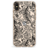 Personalised Chinese Tiger Pattern Impact Phone Case for iPhone X XS Max XR