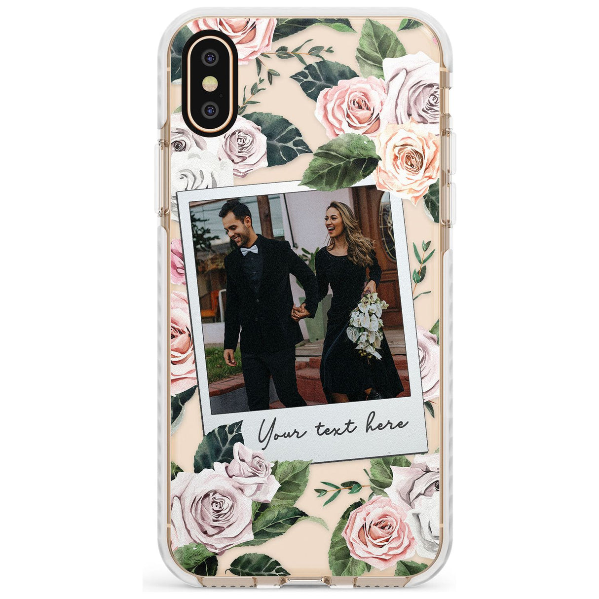 Floral Instant Film Slim TPU Phone Case Warehouse X XS Max XR