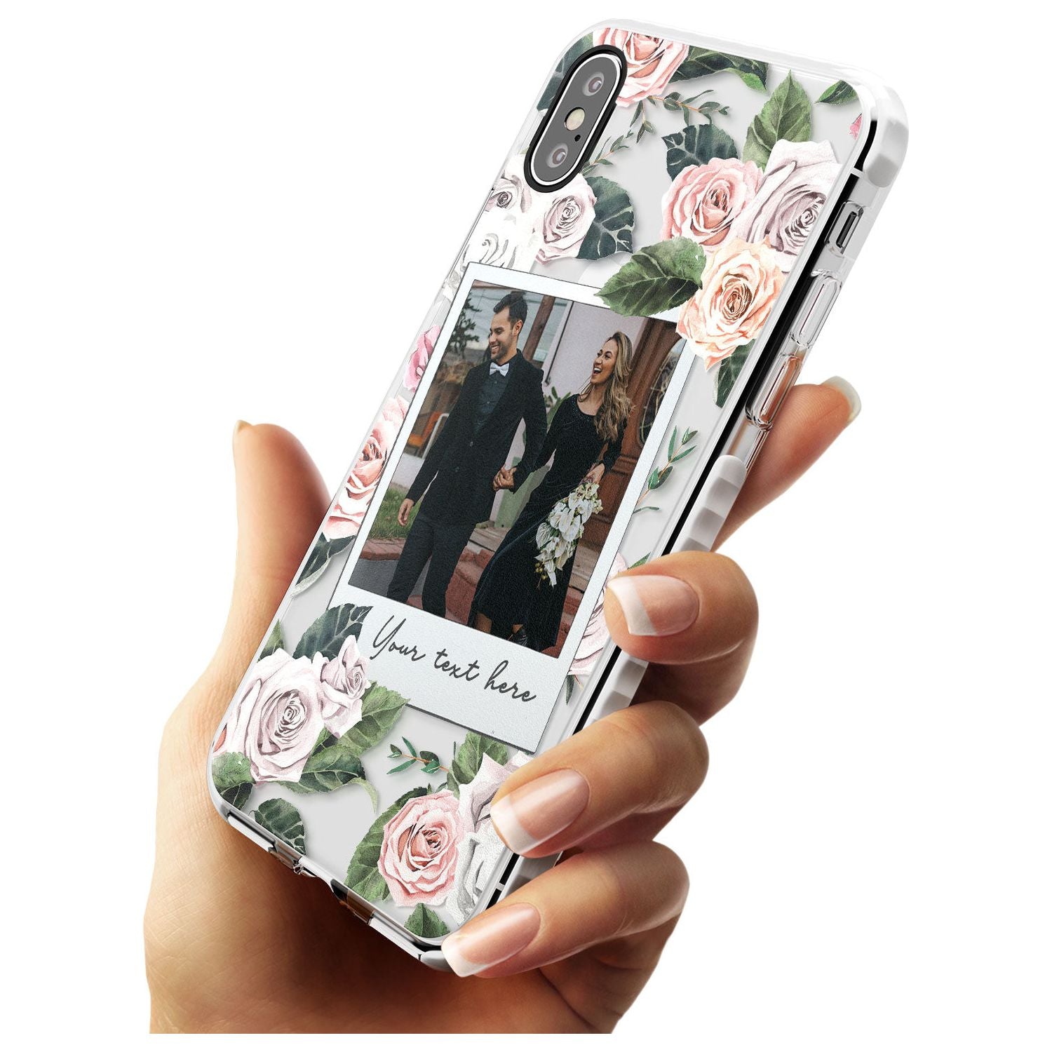 Floral Instant Film Slim TPU Phone Case Warehouse X XS Max XR