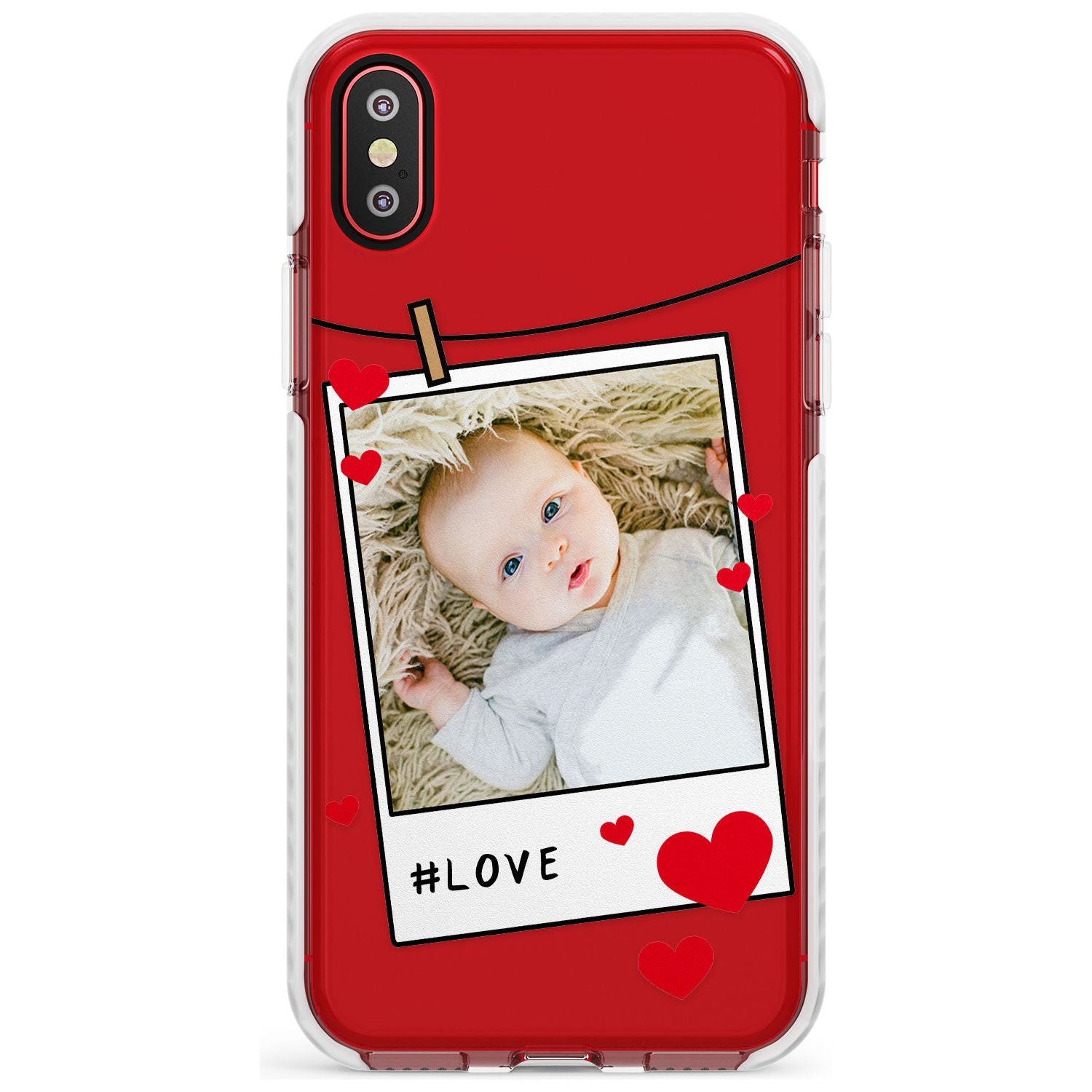 Love Instant Film Slim TPU Phone Case Warehouse X XS Max XR